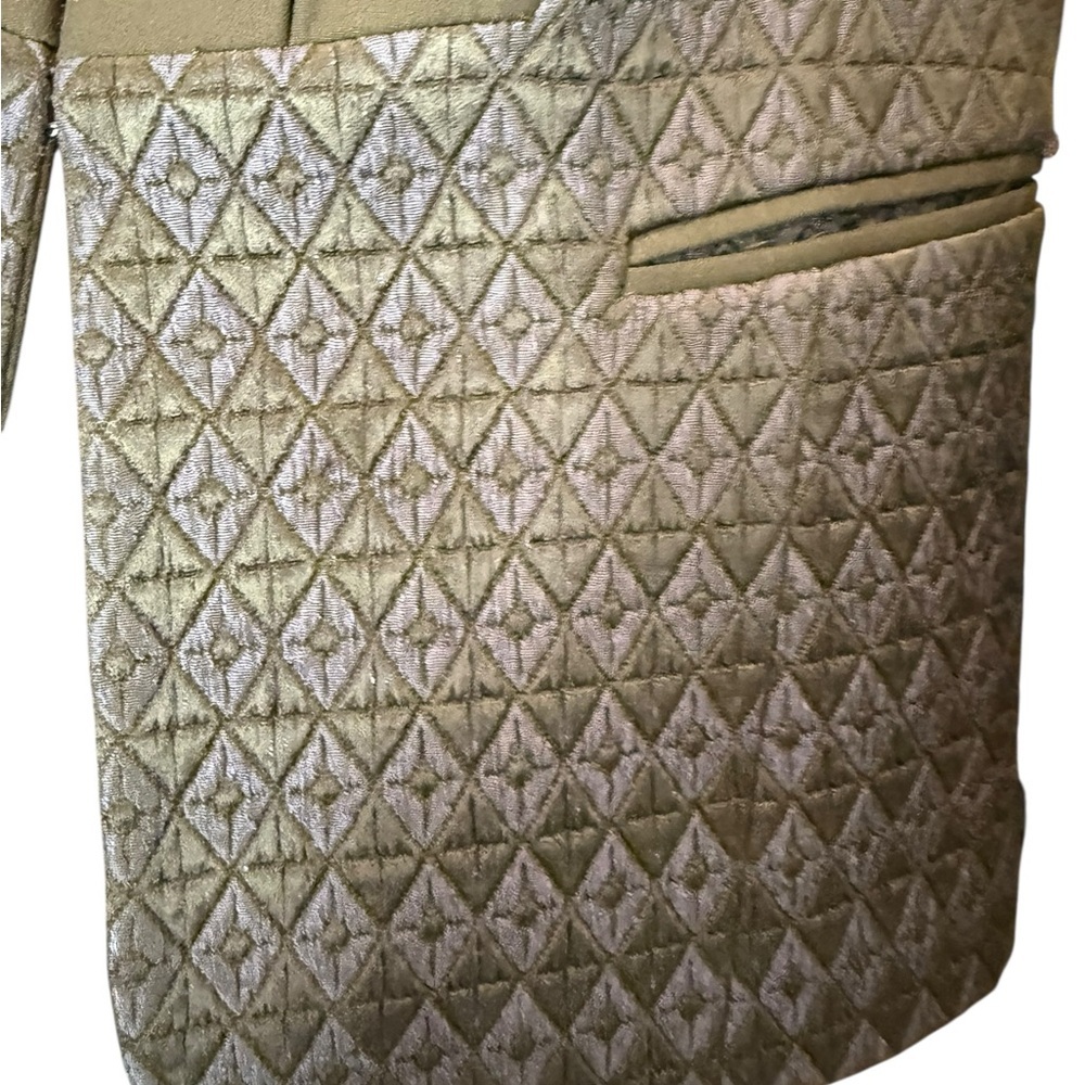 Sandro Elegant Black and Blue Women's Blazer - Picture 2 of 6